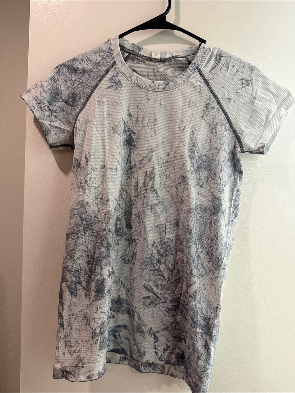 Lululemon Swiftly Tech Short Sleeve Top Abstract Print Size 8